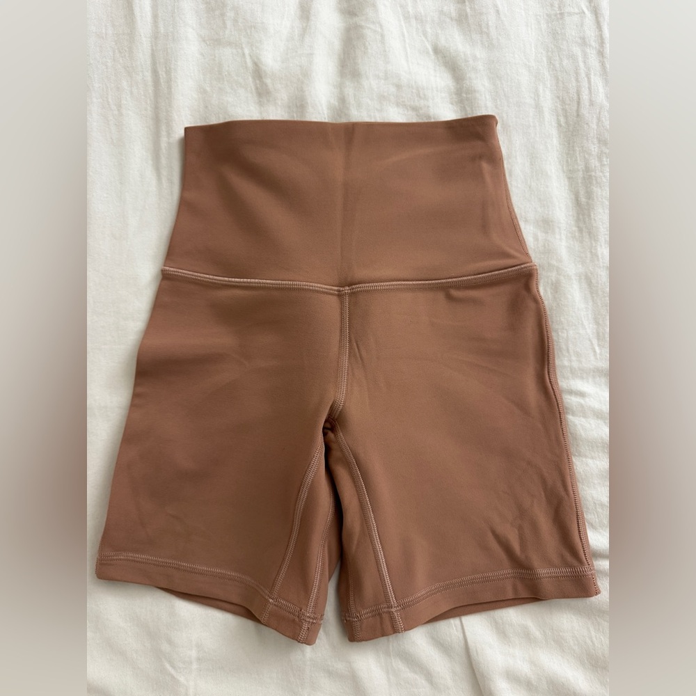 Lululemon Align High-Rise Shorts 6” - Dusty Clay, Size 2